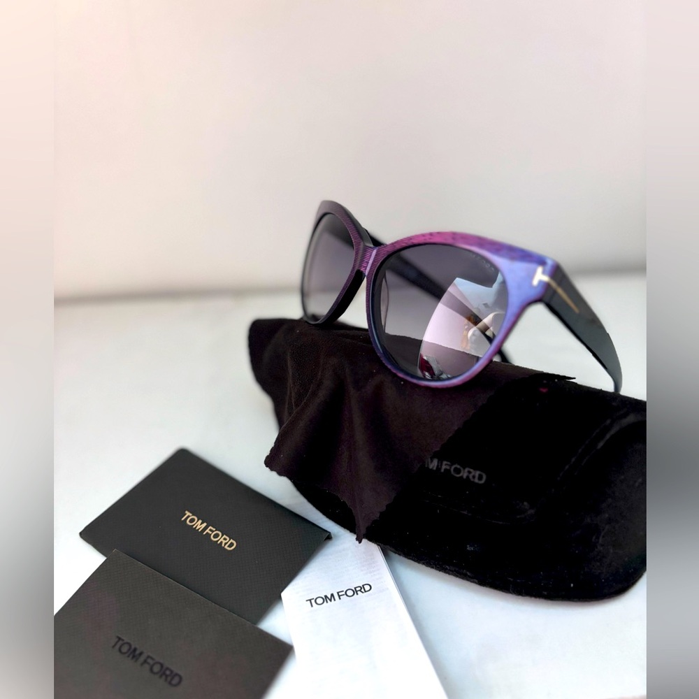 Tom Ford Transparent Color Change Sunglasses